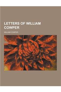 Letters of William Cowper