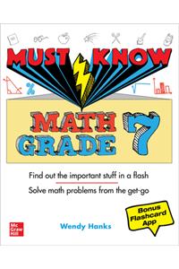 Must Know Math Grade 7