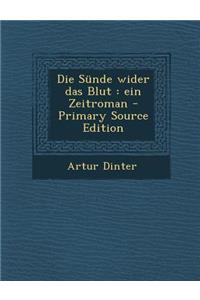 Die Sunde Wider Das Blut