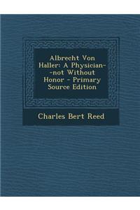 Albrecht Von Haller
