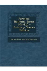 Farmers' Bulletin, Issues 101-125