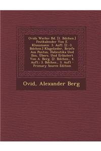 Ovids Werke