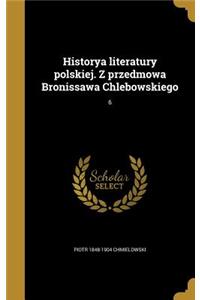 Historya literatury polskiej. Z przedmowa Bronissawa Chlebowskiego; 6