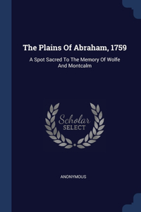 The Plains Of Abraham, 1759