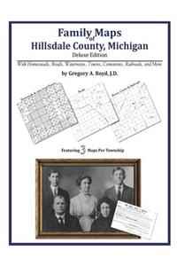 Family Maps of Hillsdale County, Michigan