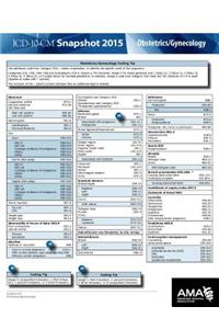 ICD-10-CM 2015 Snapshot Card - Obstetrics/Gynecology