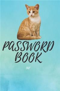 Password Book Cat