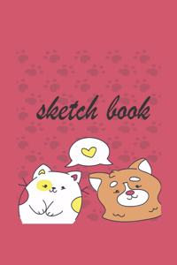 sketch book black Notebook for Drawing, Writing, Painting, Sketching or Doodling 8.5*11