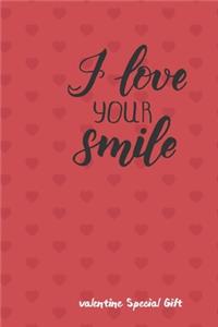 I love your smile The Couples Journal Special Gift
