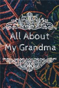 All About My Grandma Journal