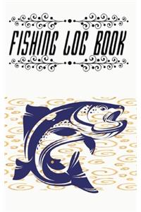 My Fishing Log And Fishing Journal Complete Interior Fisherman LogBook Prompts Records Details Trip