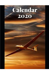 Airplane Pilot Calendar 2020