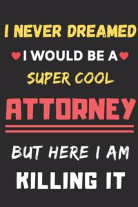 I Never Dreamed I Would Be A Super Cool Attorney But Here I Am Killing It