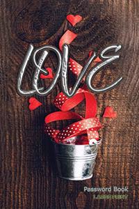 Love Password Book Large Print