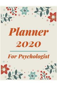 Planner 2020 for Psychologist