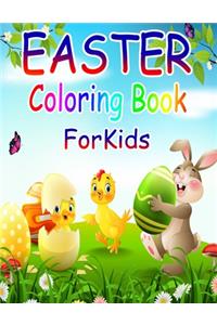 Easter Coloring Book for Kids: Easter Coloring Book for Ages 4-8, 8-12