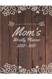 Mom's Weekly Planner 2020 to 2021