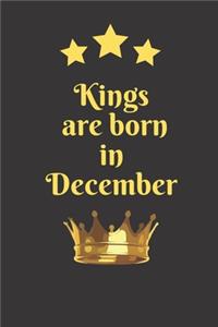 Kings Are Born In December