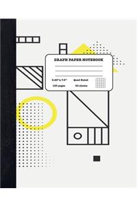Graph Paper Notebook Quad Ruled 5x5