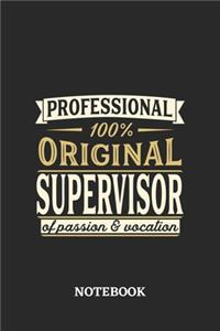 Professional Original Supervisor Notebook of Passion and Vocation