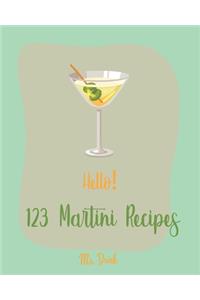 Hello! 123 Martini Recipes