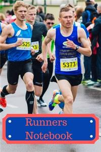 Runners Notebook / A record of your distances run and times Achieved.
