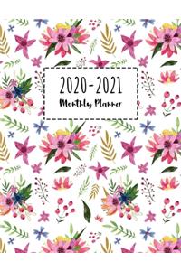 2020-2021 Monthly Planner
