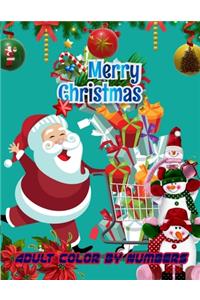 Merry Christmas Adult Color By Numbers
