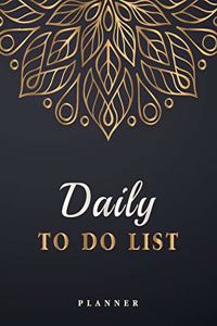 Daily To Do List Notebook