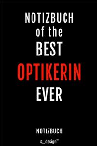 Notizbuch für Optiker / Optikerin