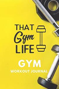Gym Workout Journal