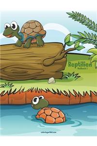 Reptilien-Malbuch 1