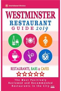 Westminster Restaurant Guide 2019