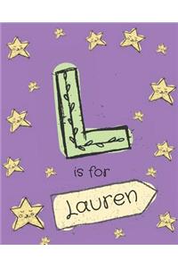 L Is for Lauren