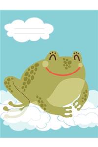 Happy Frog Composition Notebook