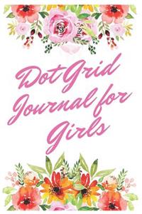 Dot Grid Journal for Girls