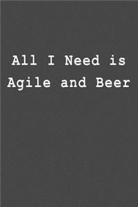 All I Need Is Agile and Beer