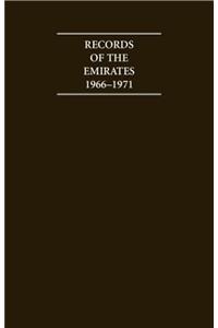 Records of the Emirates 1966-1971 6 Volume Hardback Set