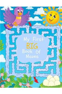 My First Big Book of Mazes: Maze Puzzles for Kids: Big Book Of Mazes for KIds Ages 4-8