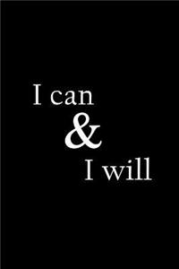 I Can & I Will