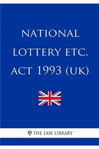 National Lottery etc. Act 1993