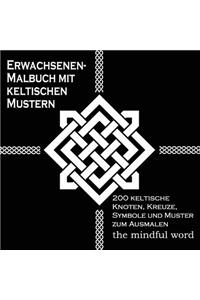 Erwachsenen-Malbuch mit keltischen Mustern