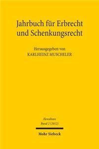 Hereditare - Jahrbuch Fur Erbrecht Und Schenkungsrecht