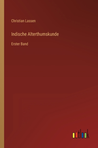 Indische Alterthumskunde