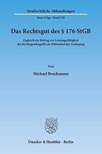 Das Rechtsgut Des 176 StGB