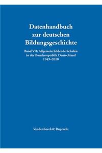 Allgemein Bildende Schulen in Der Bundesrepublik Deutschland 1949-2010