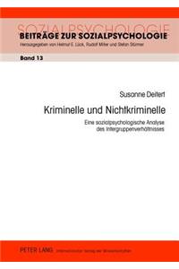 Kriminelle Und Nichtkriminelle