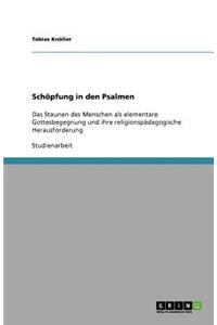 Schöpfung in den Psalmen