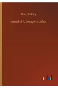 Journal of A Voyage to Lisbon