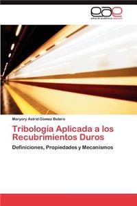 Tribología Aplicada a los Recubrimientos Duros